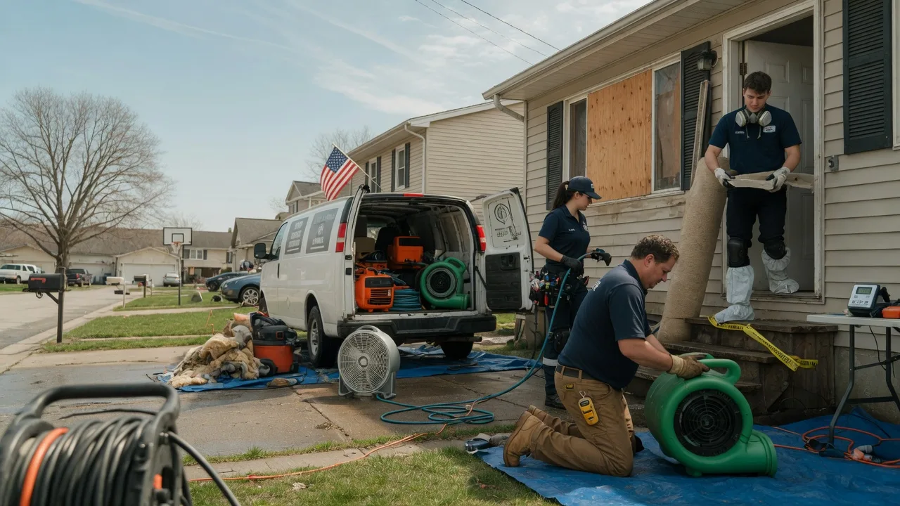 Water Damage Restoration in Milford, KS near me